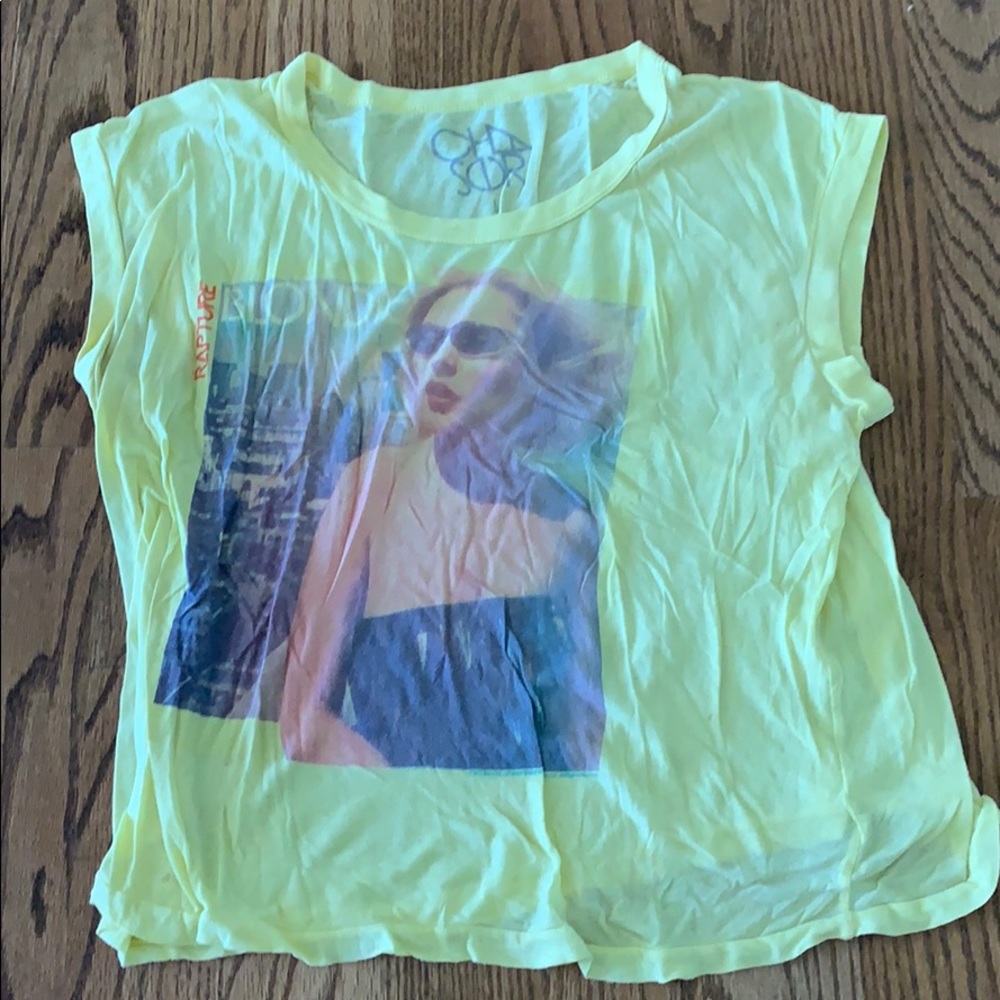 Blondie Cut Off T-Shirt